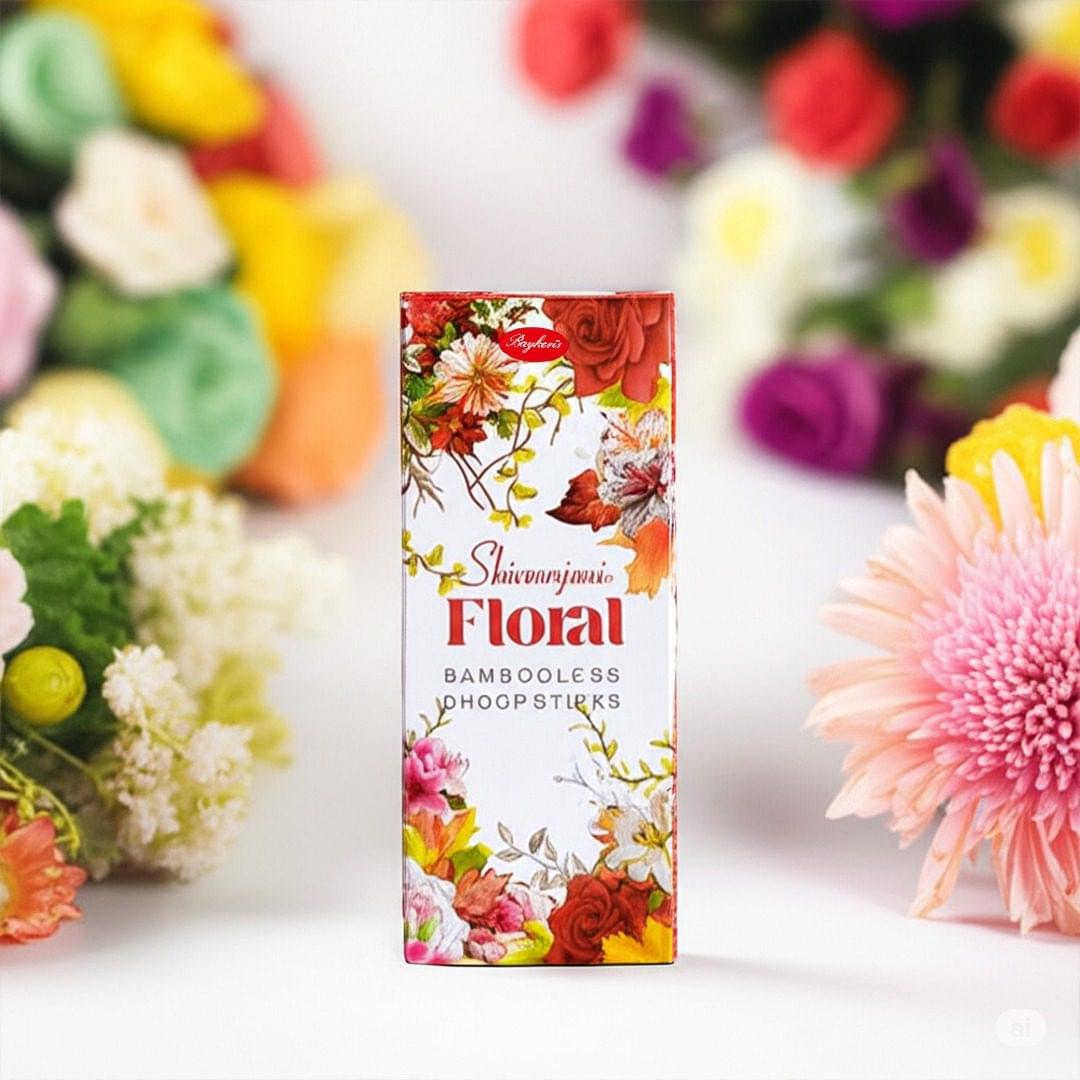 Floral Bambooless Dhoop Sticks 1 Floral Bambooless Dhoop Sticks